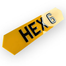 Load image into Gallery viewer, Hex Number Plates (6 Digits)