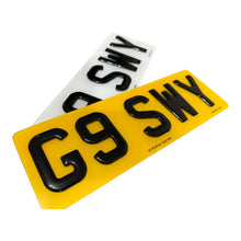 Load image into Gallery viewer, Short 13 Inch Number Plates (5 Digits)