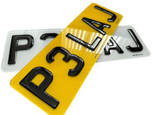 Load image into Gallery viewer, Short 13 Inch Number Plates (5 Digits)