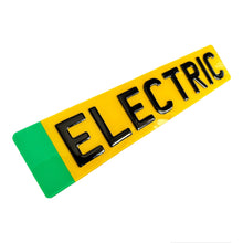 Load image into Gallery viewer, Green Flash Number Plates - For Electric Vehicles