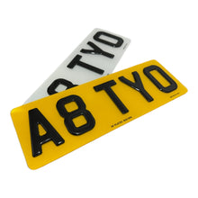 Load image into Gallery viewer, Short 13 Inch Number Plates (5 Digits)