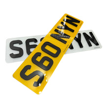 Load image into Gallery viewer, Short 16 Inch Number Plates (6 Digits)
