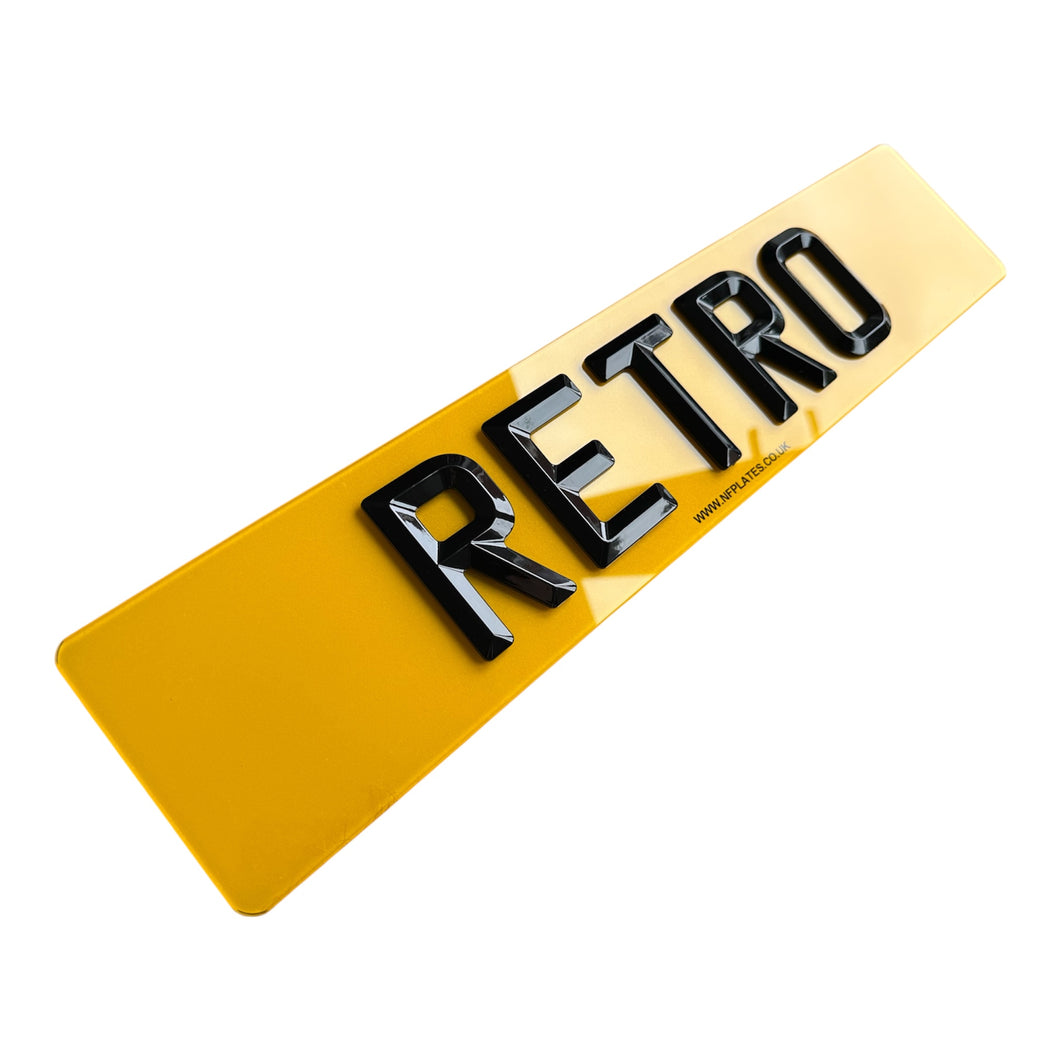 4D Retro plates